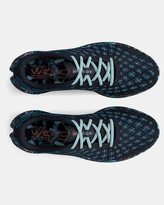 Men's UA Flow Velociti Wind 2 Running Shoes, Black, pdpMainDesktop image number 2